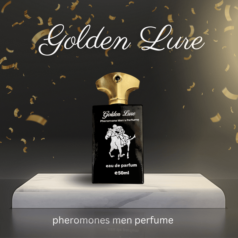 PERFUME GOLDEN LURE FEROMONAS 50 ML - “ Diseñado para atraer a las mujeres 😈🔥”
