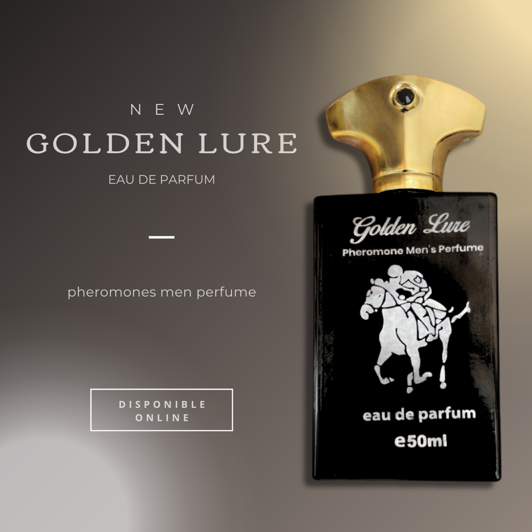 PERFUME GOLDEN LURE FEROMONAS 50 ML - “ Diseñado para atraer a las mujeres 😈🔥”