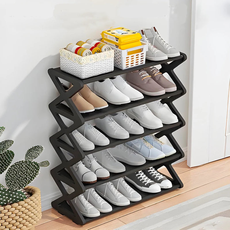 🛍️ ¡OFERTA EXCLUSIVA🛍️ Zapatero De 5 Niveles En Forma De X