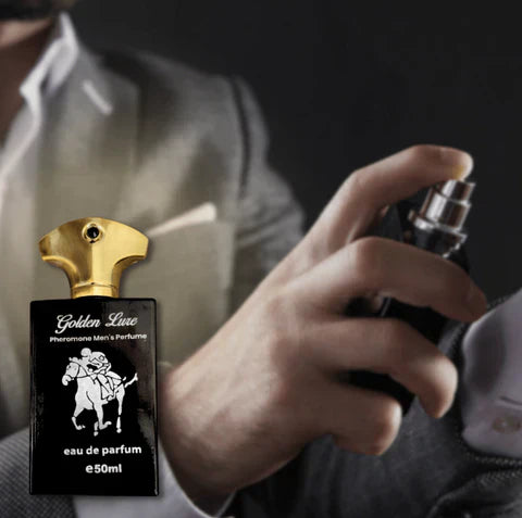 PERFUME GOLDEN LURE FEROMONAS 50 ML - “ Diseñado para atraer a las mujeres 😈🔥”